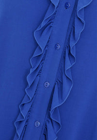 Tunic ruffled DOLCE - blue - #5