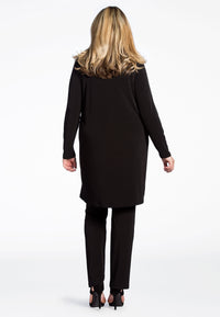 Cardigan DOLCE asymmetric - black - #3