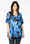 Tunic flare ORCHIDEE - blue - #2