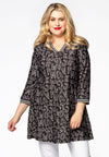 Tunic wide bottom MIA - black - #2