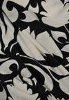 Dress bindings PAISLEY FLOWER - white - #5