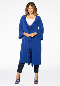Cardigan ruffled DOLCE - light blue - #1
