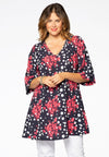 Tunic FLORI DOT - blue - #2