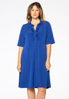Dress ruffled DOLCE - blue - #2