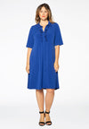 Dress ruffled DOLCE - blue - #1