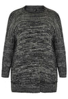 Pullover mouliné - black - #3