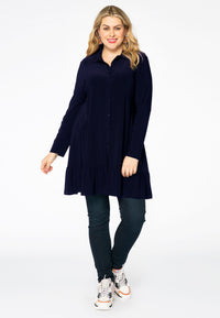 Blouse frill DOLCE - blue - #1