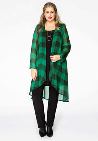 Cardigan-blouse CARREAU - green - #1