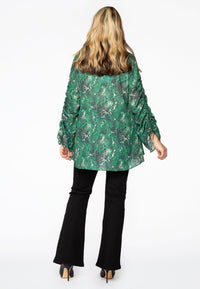Blouse manches froncées SNAKEBlouse wide SNAKE - green - #3