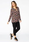 Shirt relax PAISLEY - black - #1