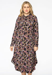 Dress collar PAISLEY - black - #2