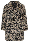 Manteau en fausse fourrure LEOPARDCoat fake fur LEOPARD - grey - #4