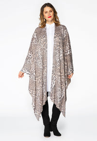 Poncho LEOPARD - brown - #1