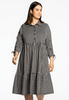 Dress pied de poule dolce - black - #2