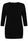 Shirt wide LOUNGE - black - #4