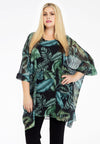 Tunic square TROPICOOL - black - #2
