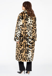 Manteau fausse fourrure LEOPARDCoat faux fur LEOPARD - brown - #3