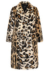 Manteau fausse fourrure LEOPARDCoat faux fur LEOPARD - brown - #4