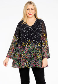 Blouse V-neck EDEN - black - #2