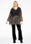 Blouse V-neck EDEN - black - #1