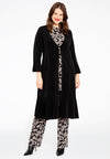 Cardigan with frill DOLCE - black - #1