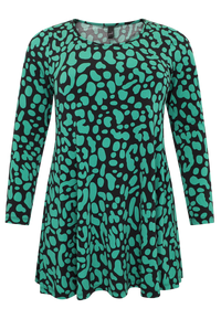 Tunic wide bottom BELLA - black - #4