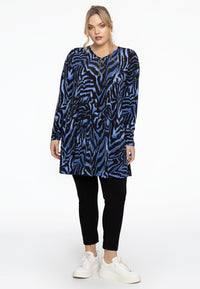 Tunique wide bottom fermeture éclair KAMEOTuniek wide bottom met rits KAMEO - blue - #2