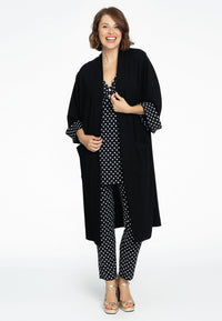 Jacket with polkadot DIAGONAL - black - #2