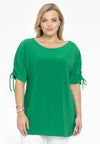 Tunic shoulder strings DOLCE - green