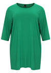 Tunic wide straight DOLCE - green - #4