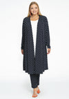 Cardigan pleated POLKADOT - blue - #1