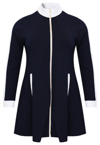 Cardigan avec fermeture éclair BUBLÉCardigan zipper BUBLÉ - blue - #4