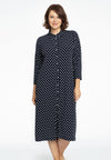 Blouse midi POLKADOT - blue - #2