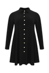Blouse wide A-line DOLCE - black - #4