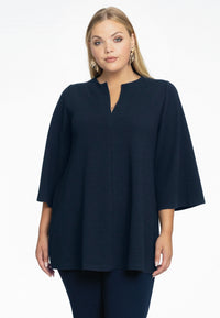 Tunic flare wide sleeves BUBLÉ - blue - #2