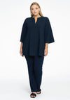 Tunic flare wide sleeves BUBLÉ - blue - #1