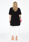Tunic wide bottom buttoned DOLCE - black - #3