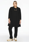 Tunic wide bottom chain collar DIAGONAL - black - #2