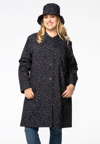 Raincoat basic LITTLE DOT - black - #1