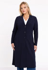 Blazer extra long DOLCE - blue