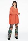 Pullover V-neck - orange - #2