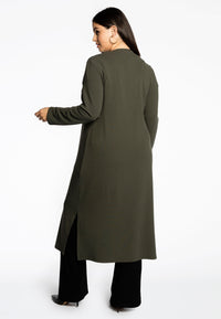 Lang vest DIAGONAL - green - #3