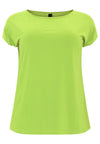 T-shirt cap sleeves DOLCE - bright green - #4