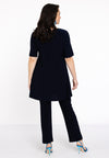 Tunique avec cou profond wide bottom DOLCETunic wide bottom deep neck DOLCE - blue - #3