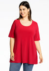 Tunic flare DOLCE - red
