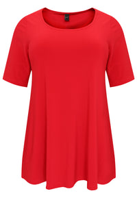 T-shirt coupe évasée DOLCETunic flare DOLCE - red - #4
