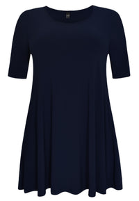 Tunic wide bottom DOLCE - blue - #2