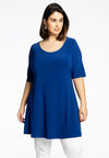 Tunic wide bot short sl. dolce - Indigo