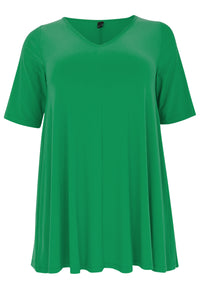 Tunic Swing short sleeve DOLCE - green - #4