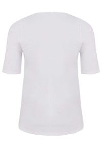 T-shirt A-line VISCOSE - white - #5